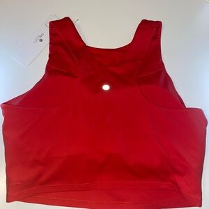 CRZ YOGA Deep Red Yoga Bra